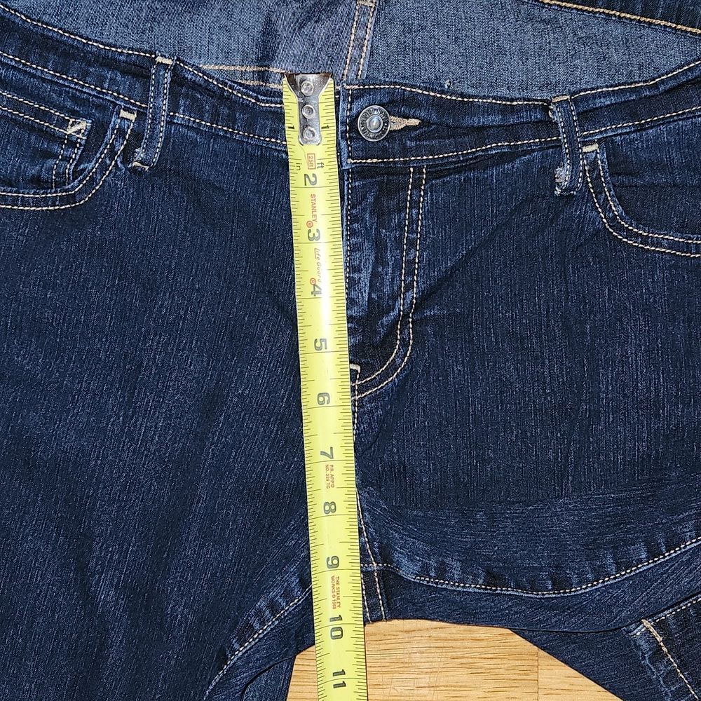 Old Navy Women's Diva Straight Leg Denim Jeans Size 14 Cotton Polyester Spandex - Picture 7 of 11